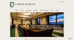 Desktop Screenshot of castleharlan.com